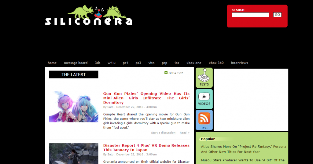 Siliconera - Best Gaming Website