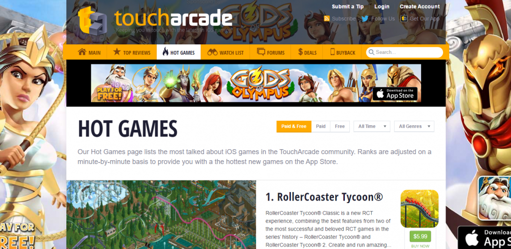 Touch Arcade - Best Gaming Website